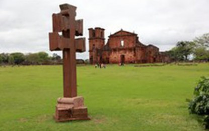 Remanescentes missioneiros de São Miguel Arcanjo, no Brasil, foram inscritos na Lista do Patrimônio Mundial em 1985