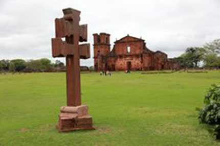 Remanescentes missioneiros de São Miguel Arcanjo, no Brasil, foram inscritos na Lista do Patrimônio Mundial em 1985