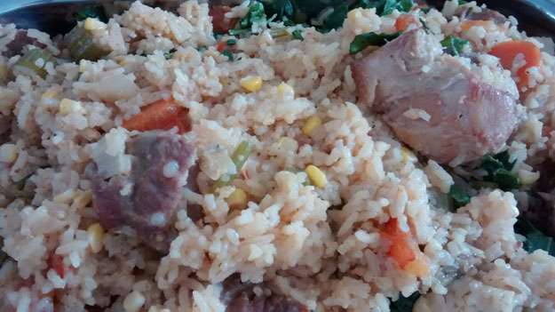 Arroz com Costelinha