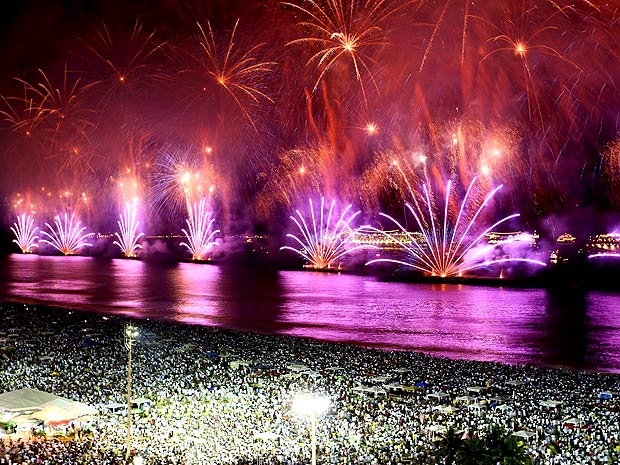 Revéillon de Copacabana deverá reunir 2,3 milhões de pessoas e será transmitido para outros países