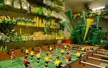 Faltando 30 dias para o início da Copa de 2014, BH e Minas começam a entrar no clima do Mundial. Fto Gil Leonardi